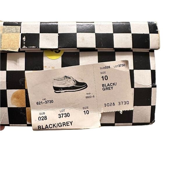 Sugar Babies Vintage Duck Boots Women’s Size 10 Black and Tan - Picture 9 of 9